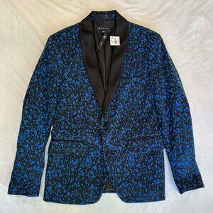 Blue Splatter Blazer